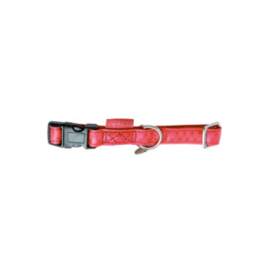 Collier Mc Leather rouge