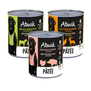 Boites pour chien, 800g