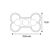 Tapis de léchage à ventouses Medium – Image 3