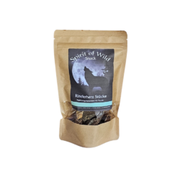 Morceaux de coeur de boeuf séchés  (sachet de 200 g)