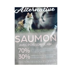 Croquettes Alternative Connoisseur chat stérilisé saumon et poisson blanc