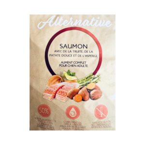Croquettes Alternative GrainFree saumon, truite, patate douce et asperge