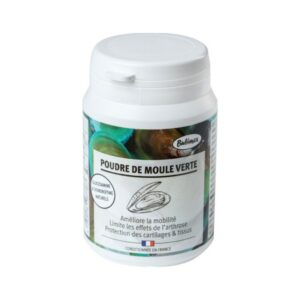 Poudre de moule verte Bubimex en pot de 60 g