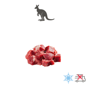 Viande de kangourou en morceaux, sachet de 3 kg
