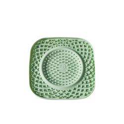 Tapis de léchage Yoomy Plate vert – Inooko