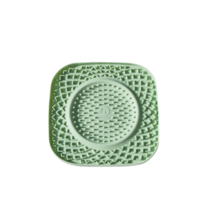 Tapis de léchage Yoomy Plate vert Inooko